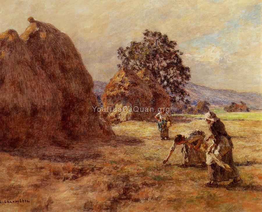 The Gleaners - 莱昂·奥古斯汀·莱尔米特